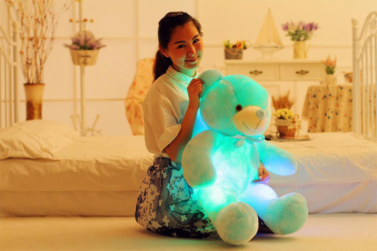 Creative Light Up LED Teddy Bear Stuffed Animals Plush
