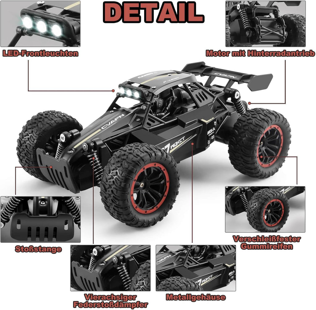 4DRC Remote Control Car 2.4Ghz Remote Control Truck,Kids Toy Gift