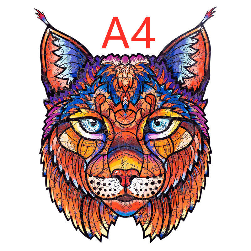 DIY Wooden Puzzles Animal Wooden Puzzles