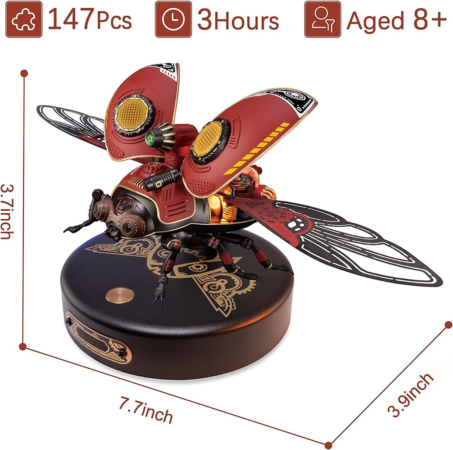 Rokr Scout Beetle Metal 3D Puzzles Games