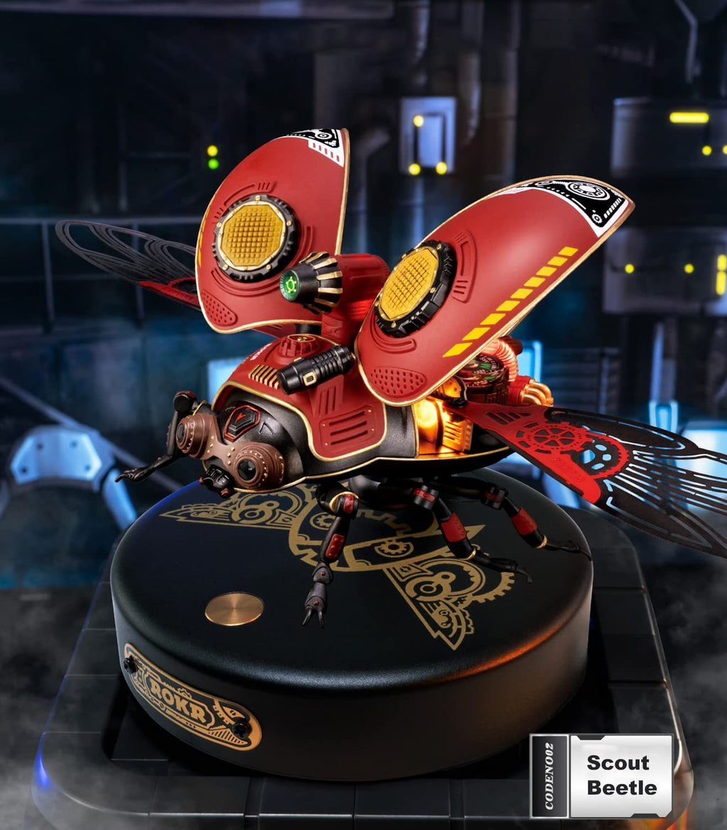 Rokr Scout Beetle Metal 3D Puzzles Games