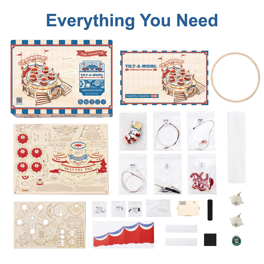 RokrTilt-A-Whirl DIY Music Box Amusement Park