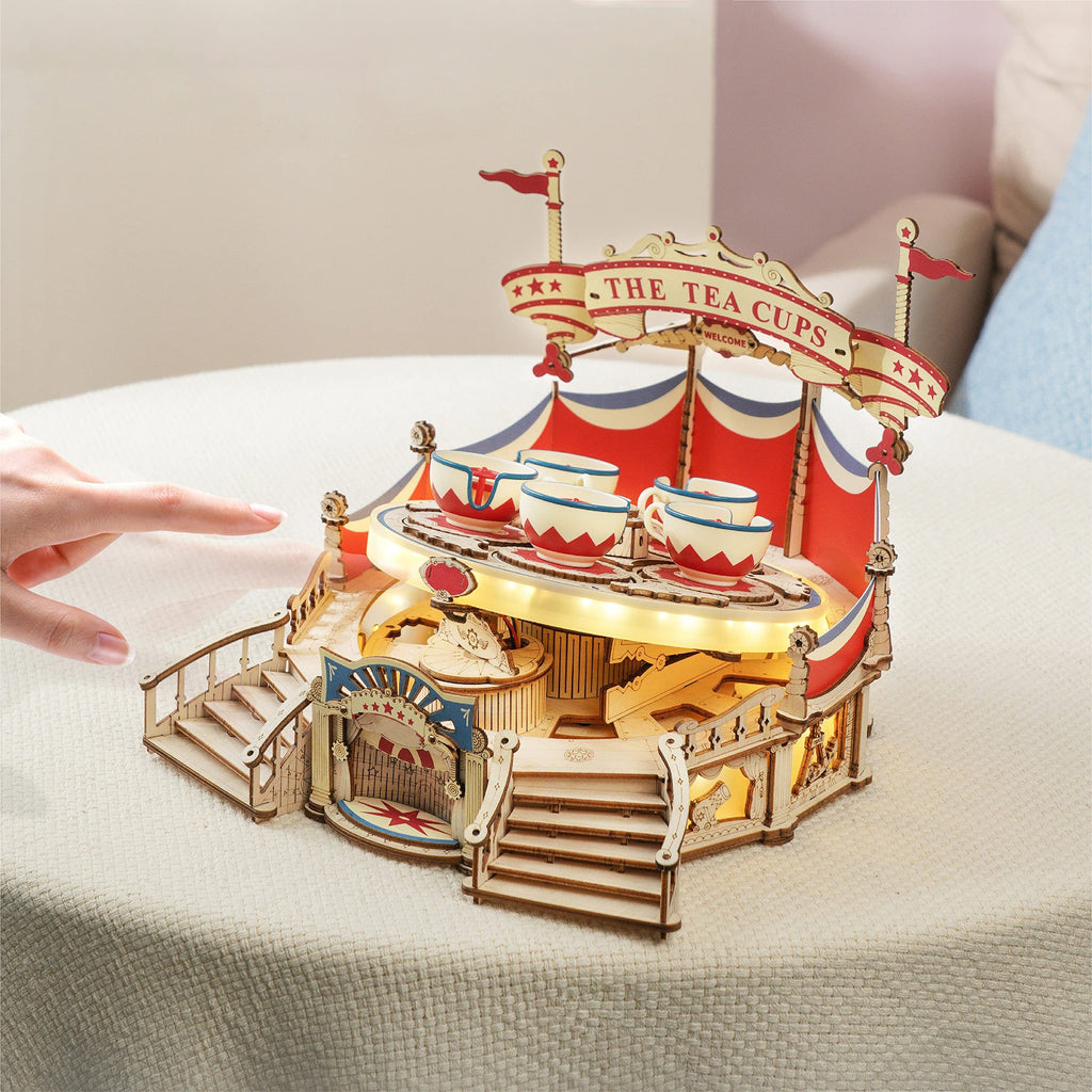 RokrTilt-A-Whirl DIY Music Box Amusement Park