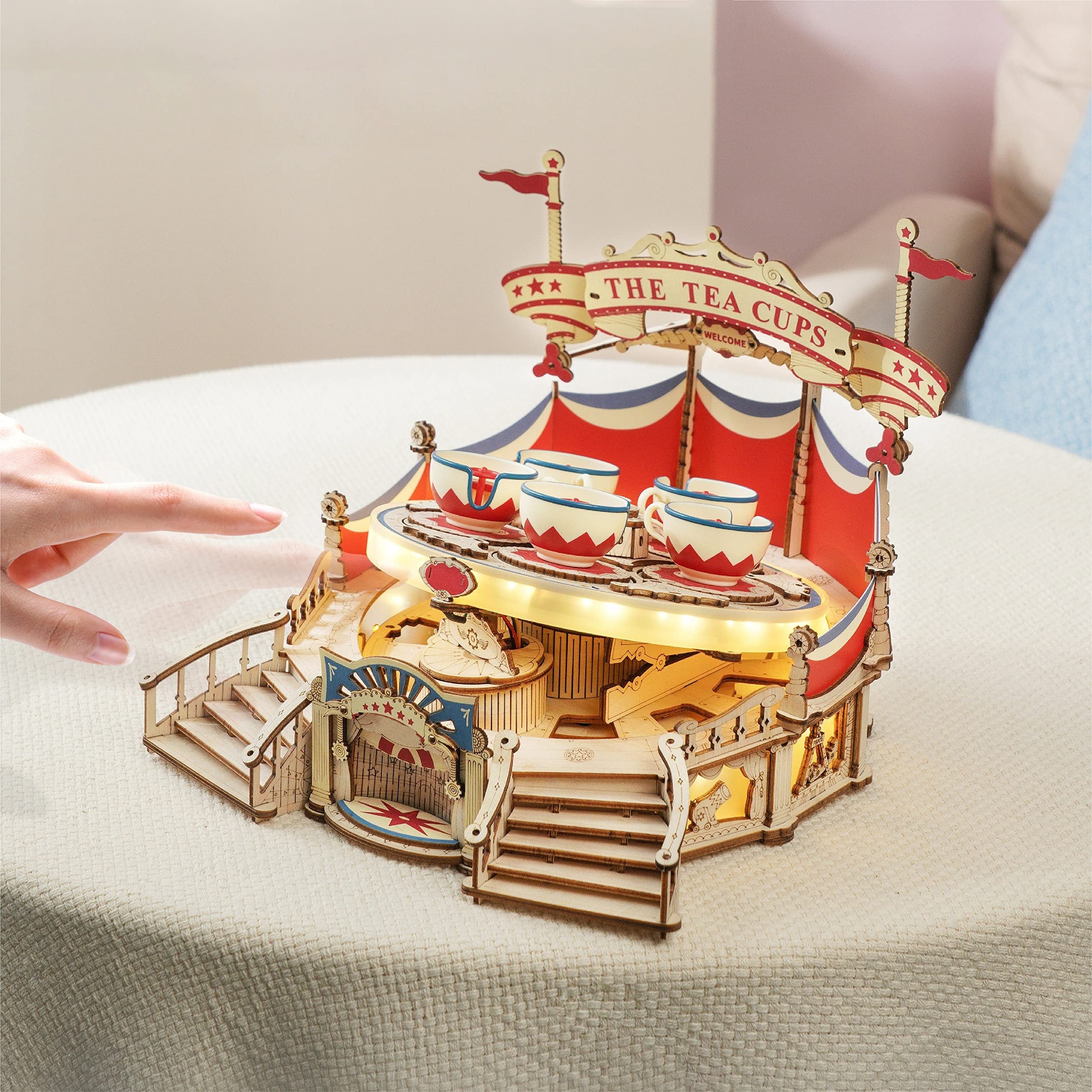 RokrTilt-A-Whirl DIY Music Box Amusement Park