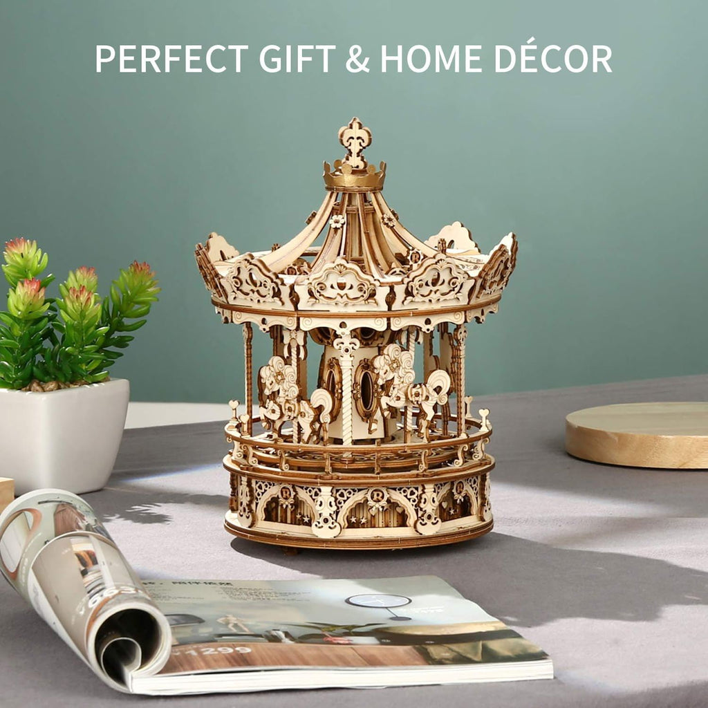 Rokr 3D Wooden Puzzles Construction Model Kit