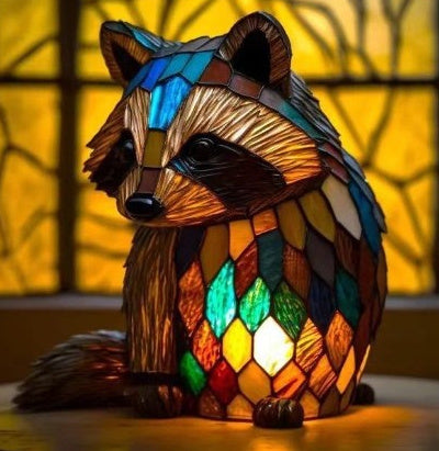 3D Colored Animal Light Vintage Table Lamp