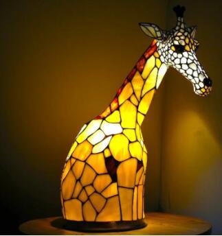 3D Colored Animal Light Vintage Table Lamp