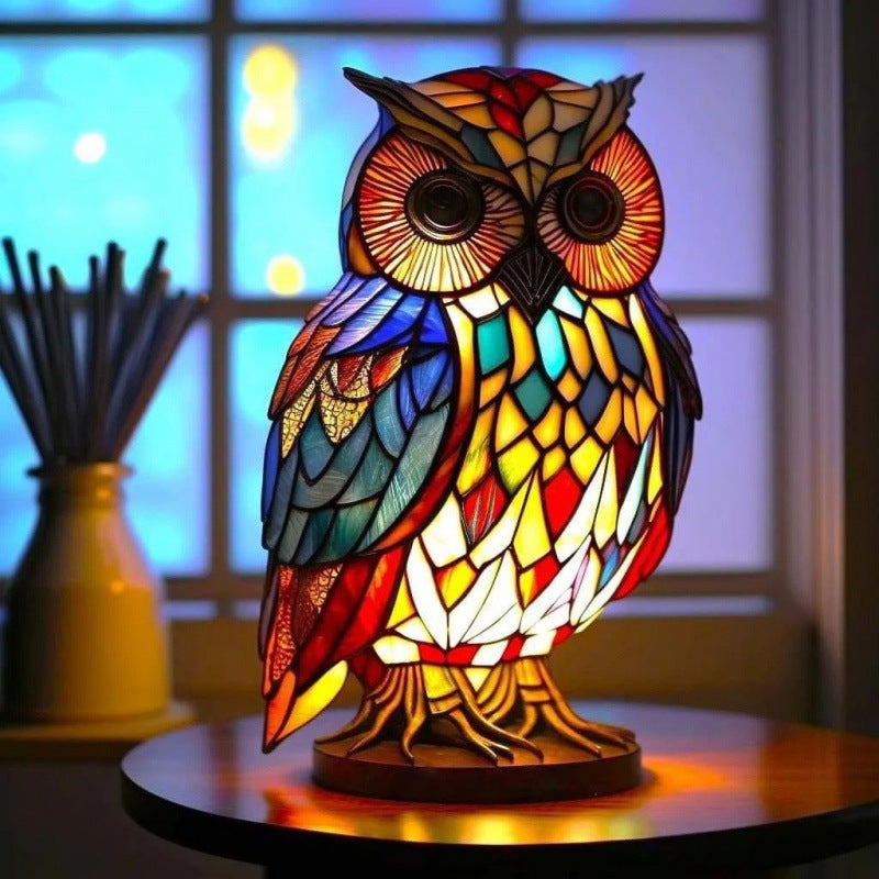 3D Colored Animal Light Vintage Table Lamp