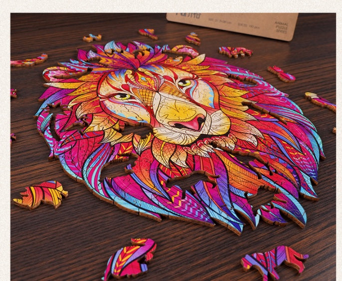 DIY Wooden Puzzles Animal Wooden Puzzles
