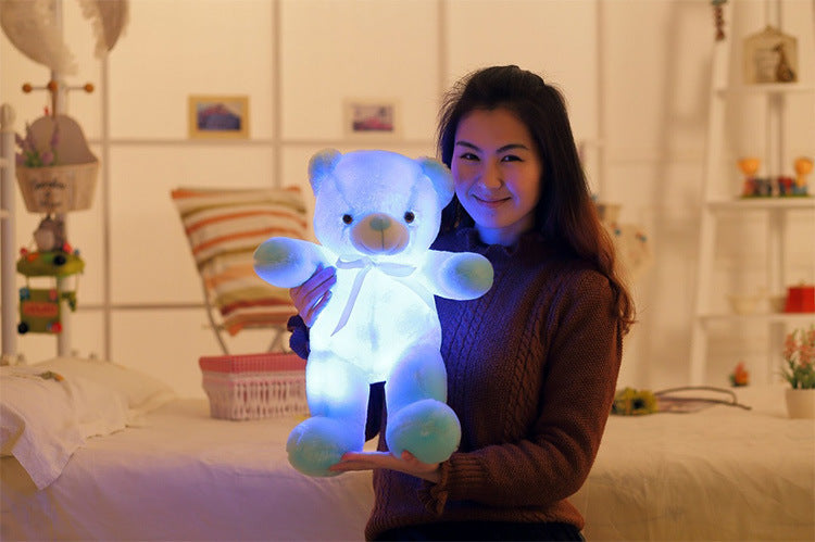 Creative Light Up LED Teddy Bear Stuffed Animals Plush