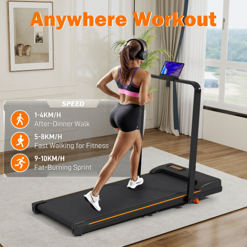 Folding Treadmill With Handrail