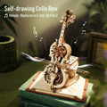 Magic Cello Mechanical Wooden Puzzle