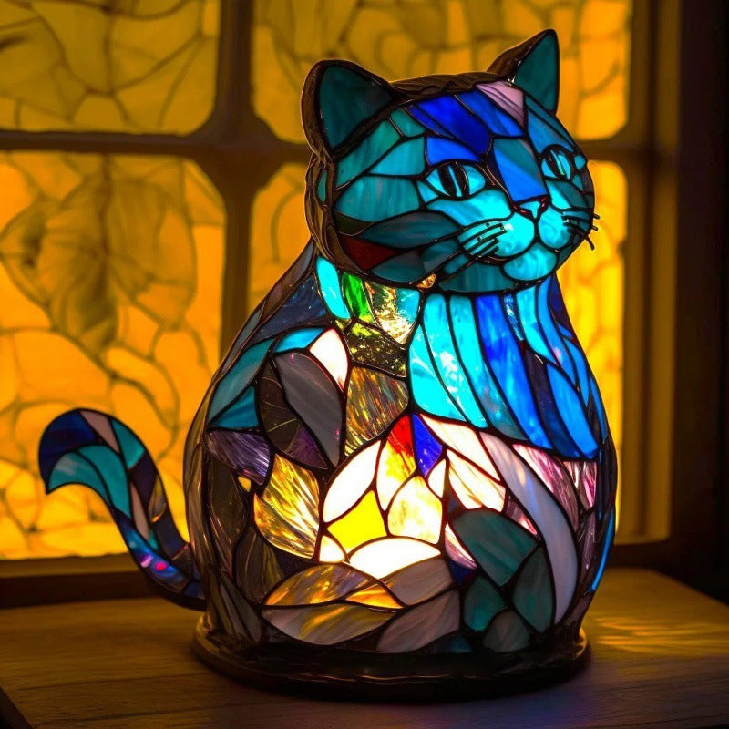 3D Colored Animal Light Vintage Table Lamp