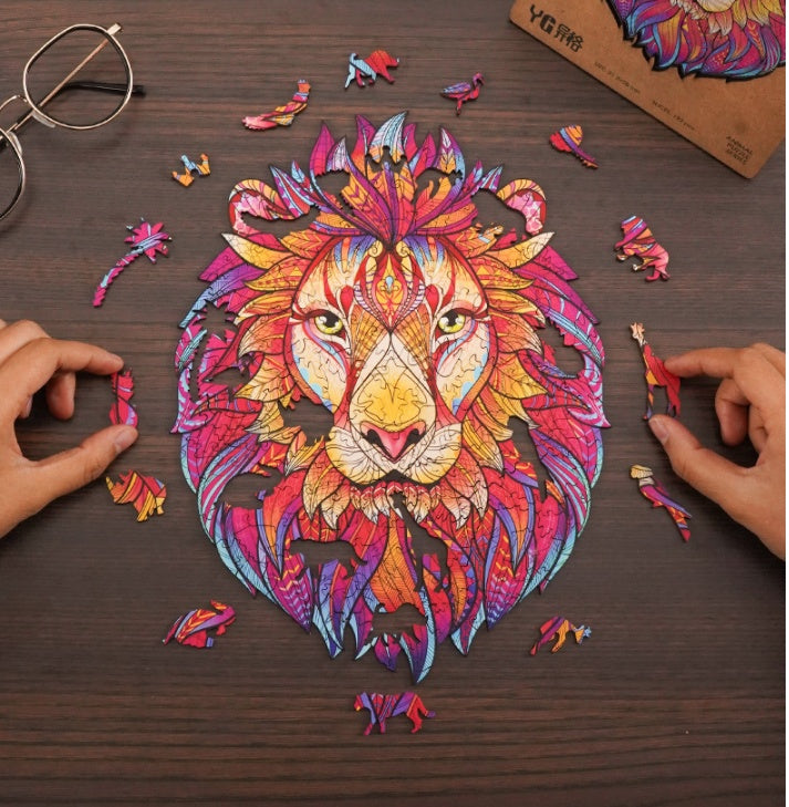 DIY Wooden Puzzles Animal Wooden Puzzles