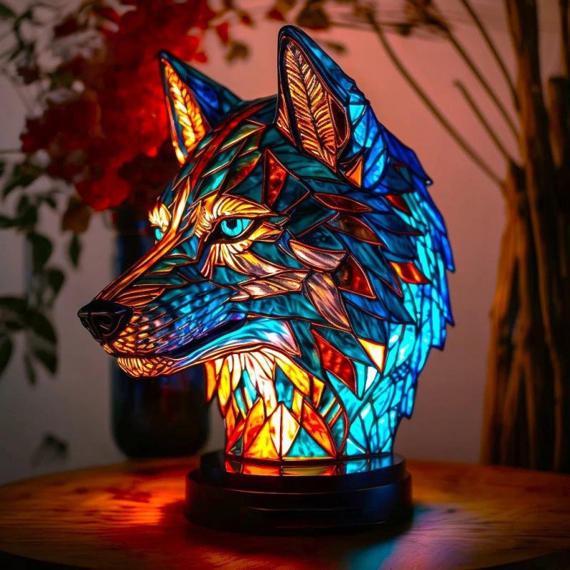 3D Colored Animal Light Vintage Table Lamp