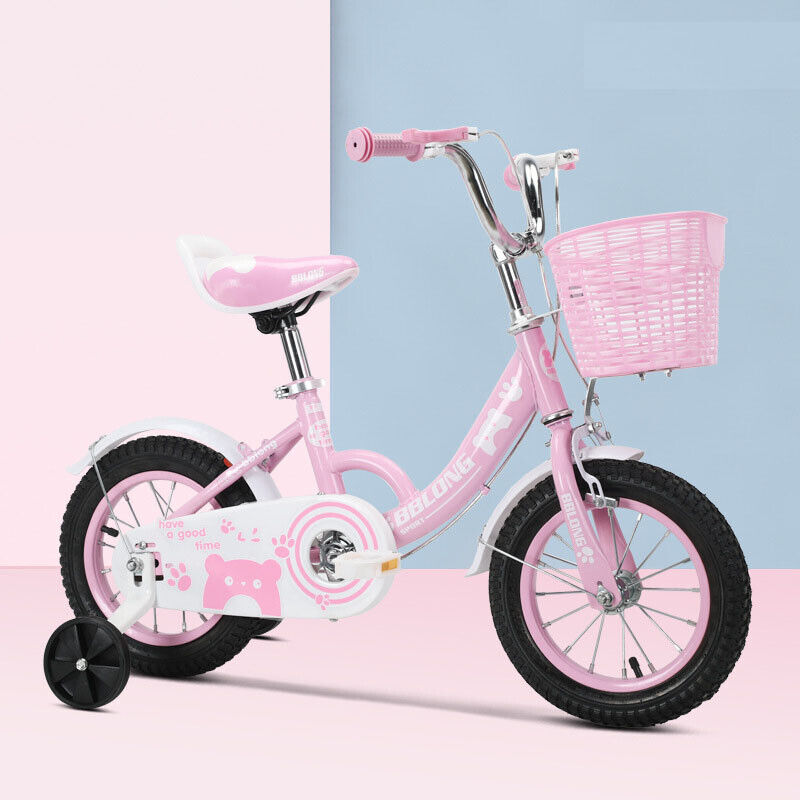 12-16Inch Kids Bike For 2-10 Years Old Children Girls Bicycle Cycling Stabiliser