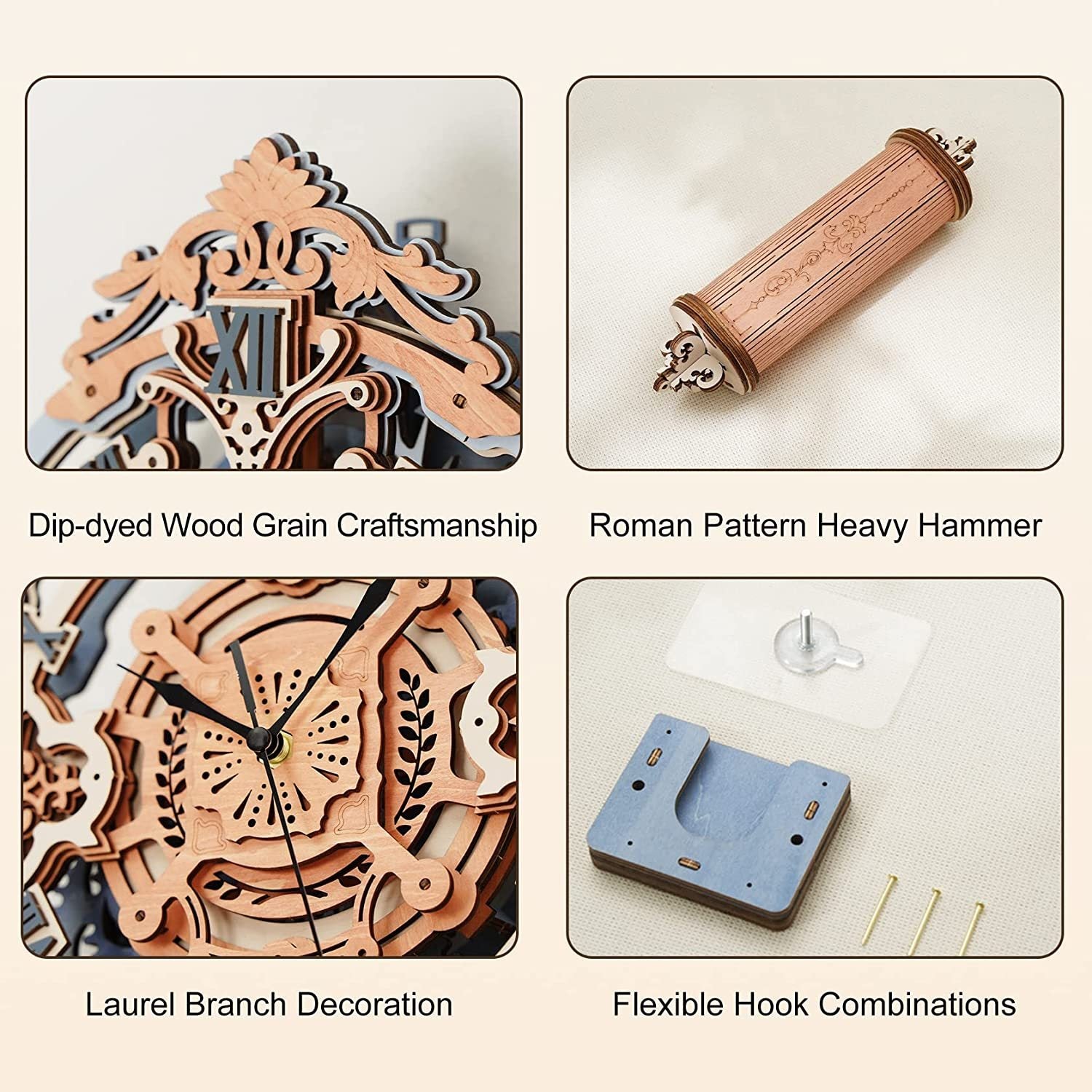 Wooden Puzzle Time Art