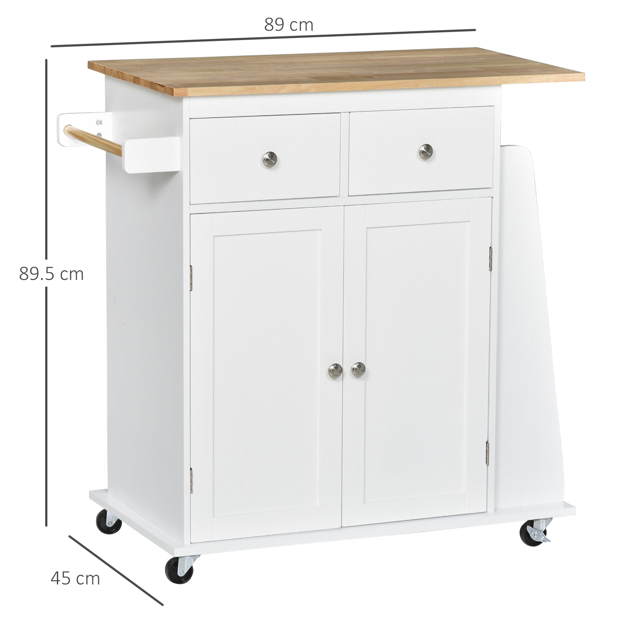 Kitchen Island On Wheels,