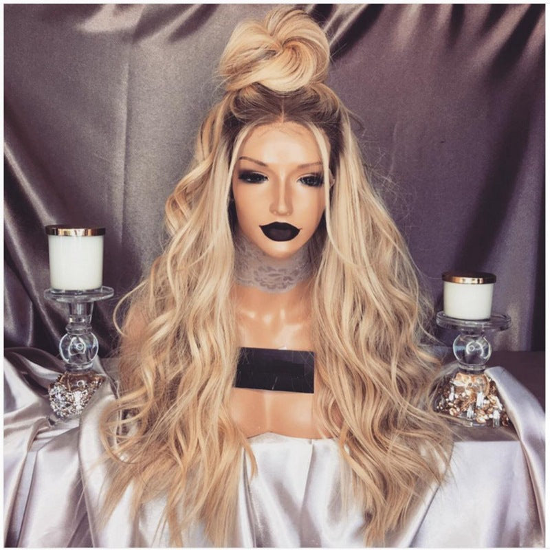 American Style Mid-length Curly Wig