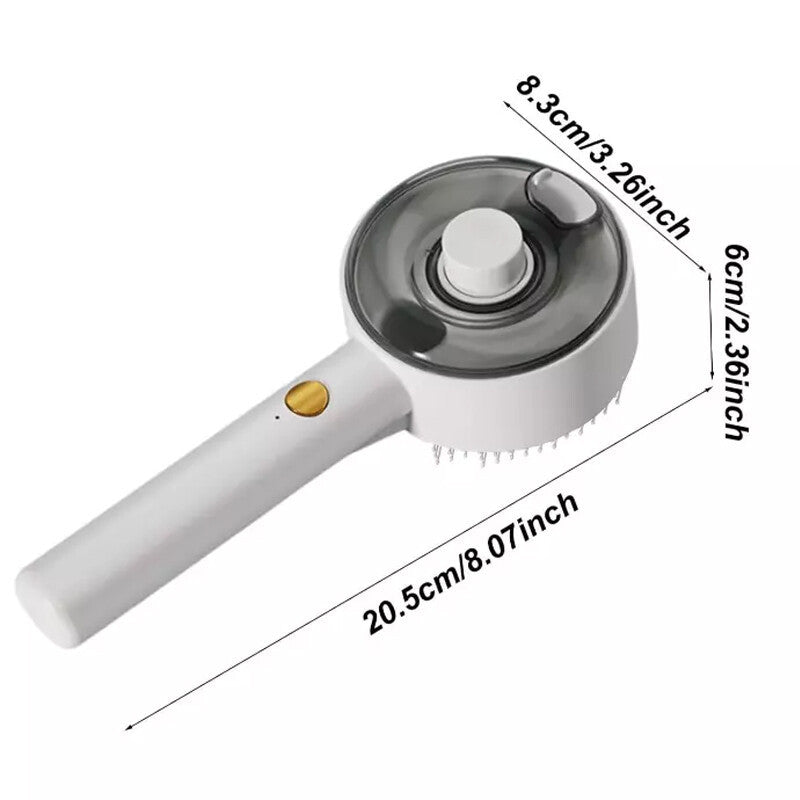 4 In 1 Cat Steam Brush Pet Electric Spray Massage Comb Dog Pet Hair Removal Comb