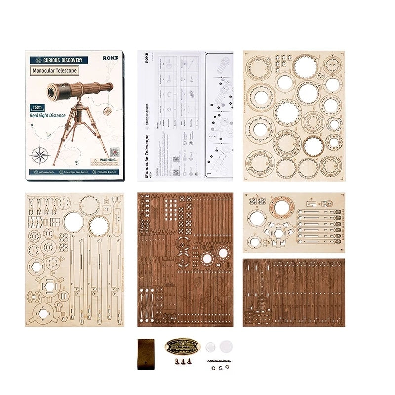 3D Wooden Puzzle Game Assembly Toys