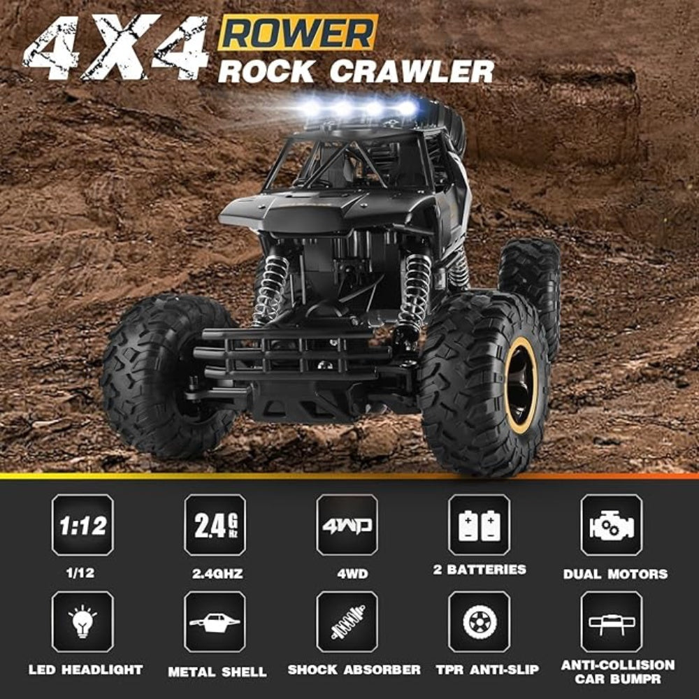 Rock Crawler Rechargeable Off Road Truck 4WD