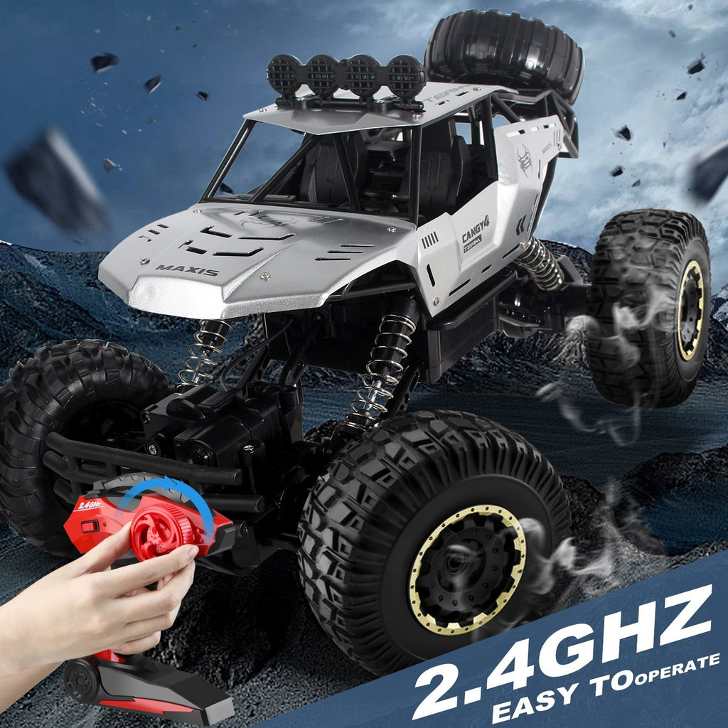 Big Wheel RC Monster Truck - XL Size, 4WD, Fun Kids Electric Toy