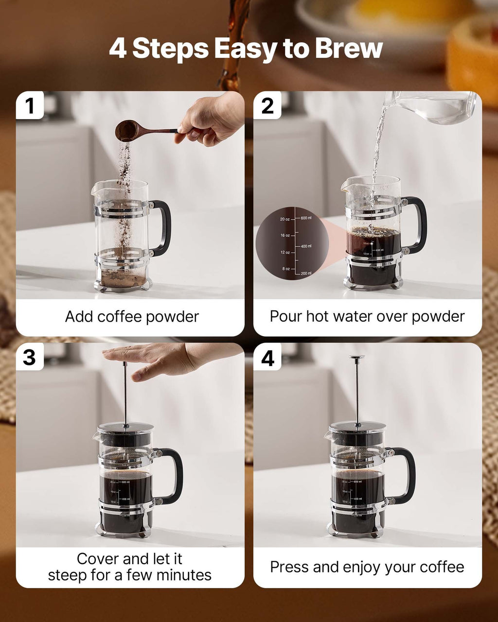 French Press Coffee Maker