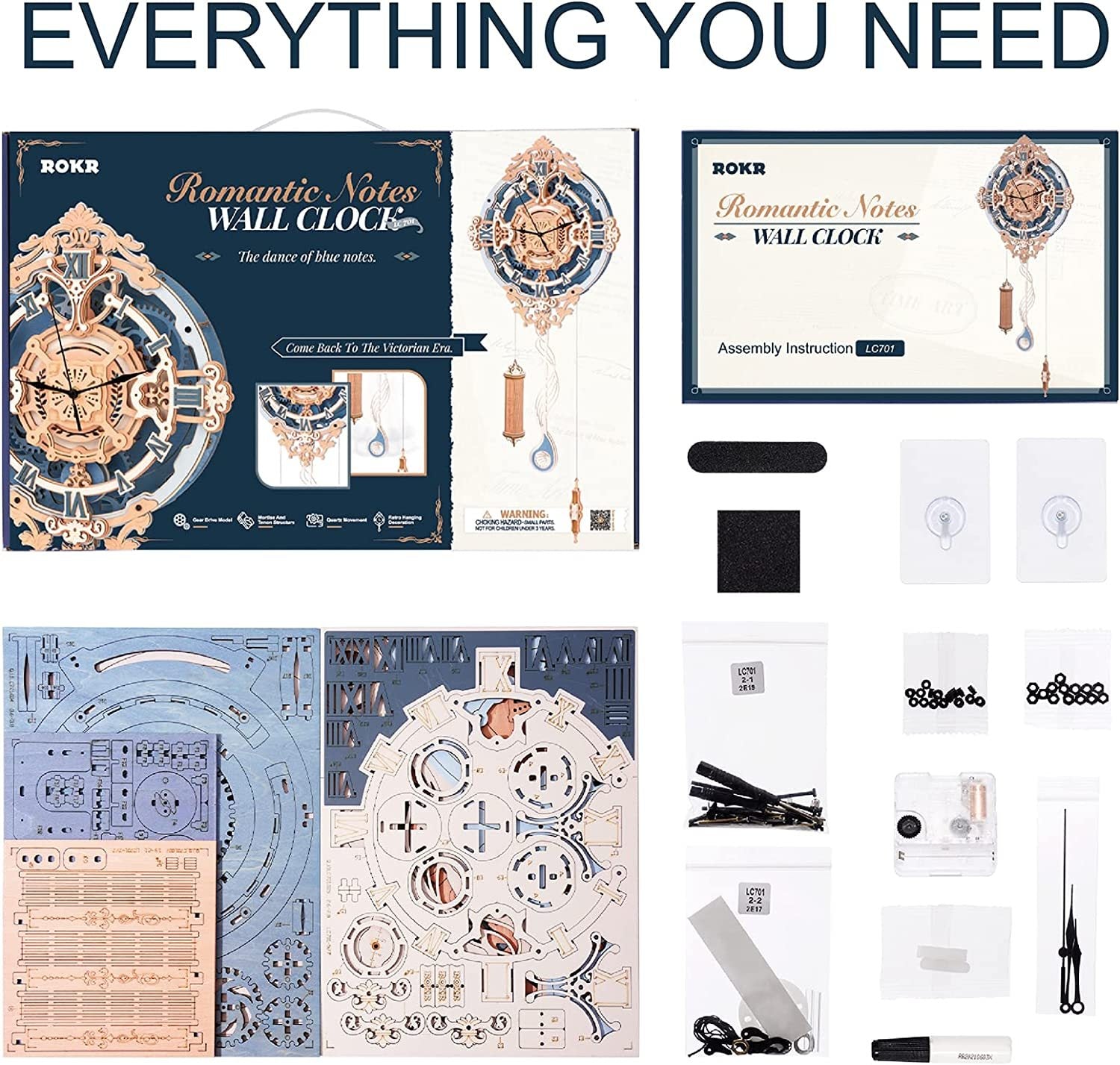 Wooden Puzzle Time Art