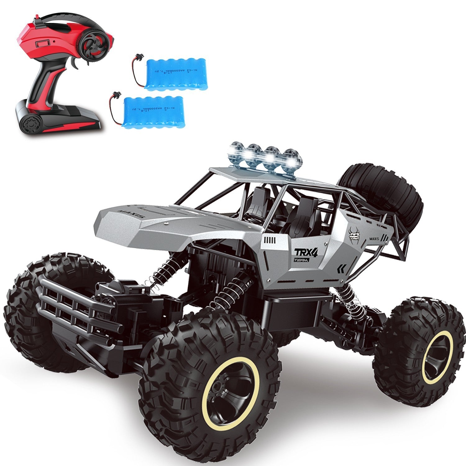 Big Wheel RC Monster Truck - XL Size, 4WD, Fun Kids Electric Toy