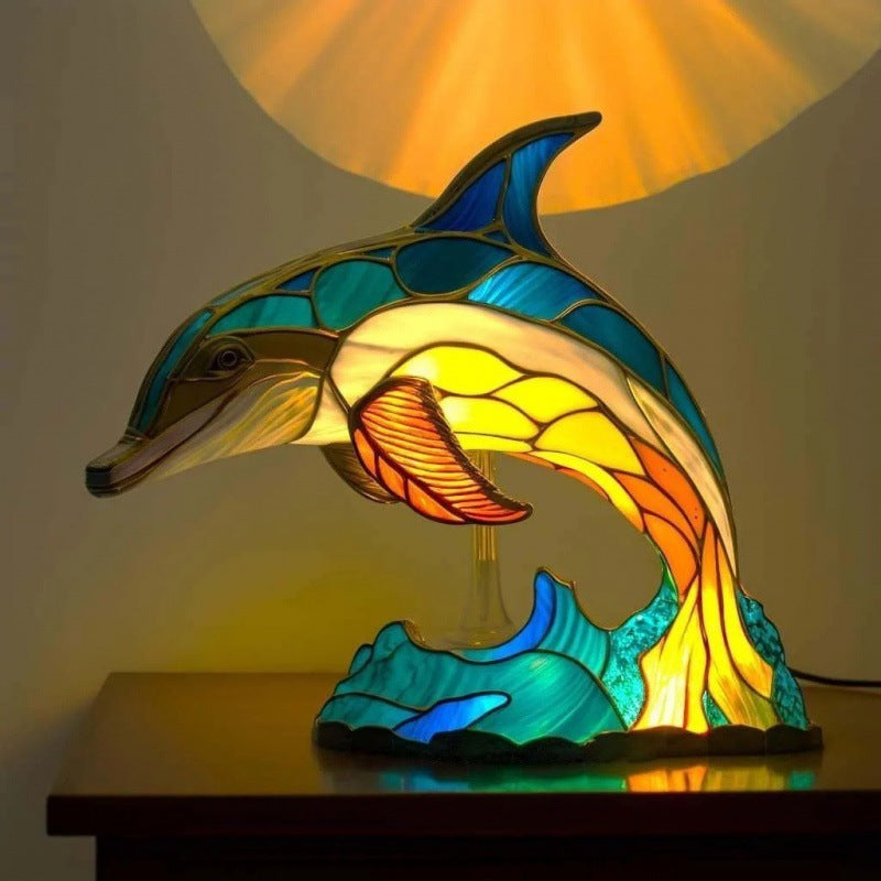 3D Colored Animal Light Vintage Table Lamp