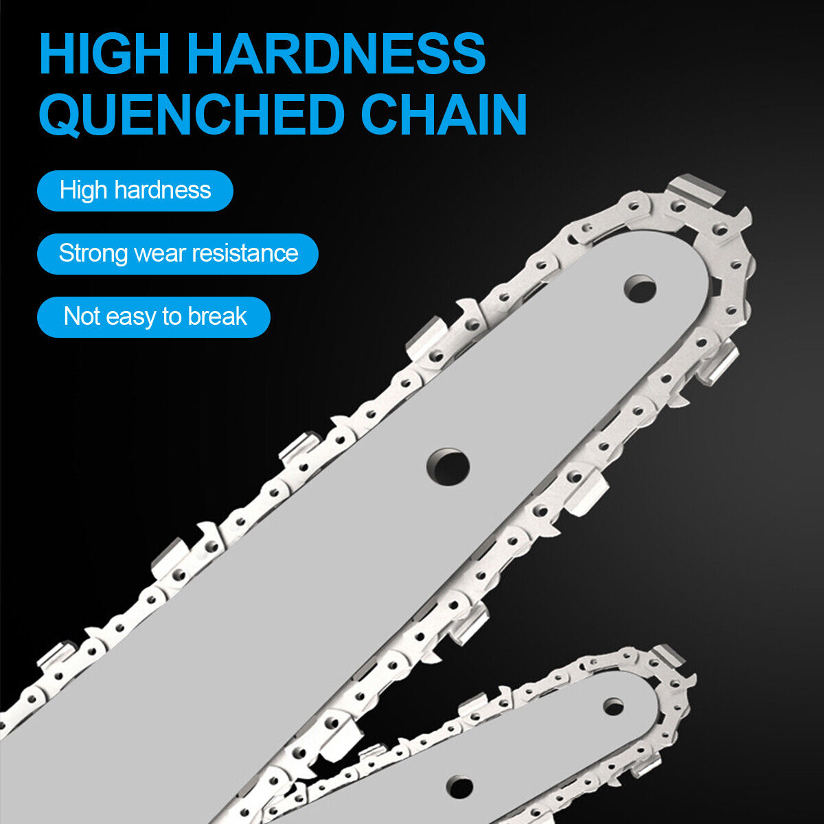 8-Inch Cordless Chainsaw 2 Batteries 21V Li-ion Battery And Charger