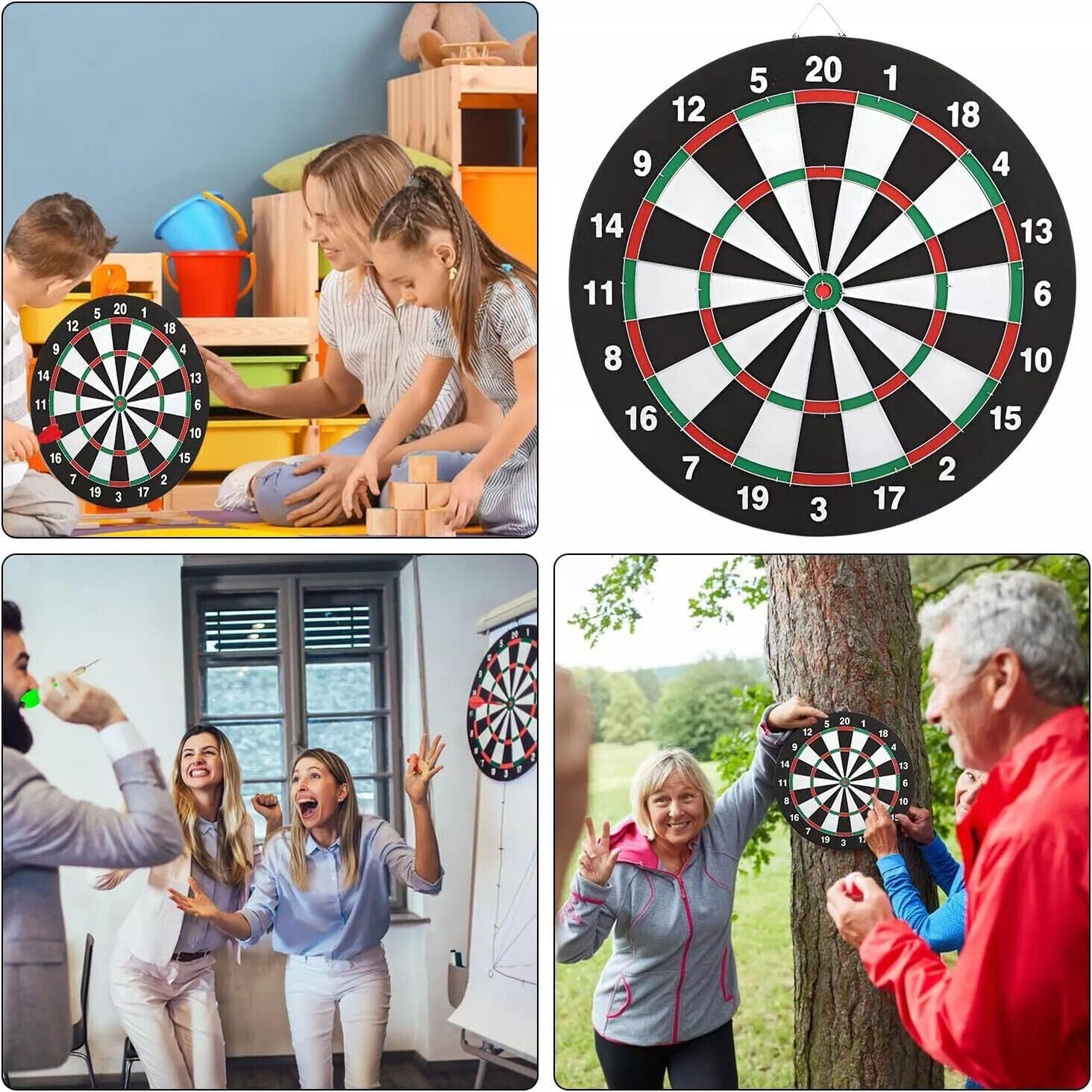 Family Fun Dartboard Set